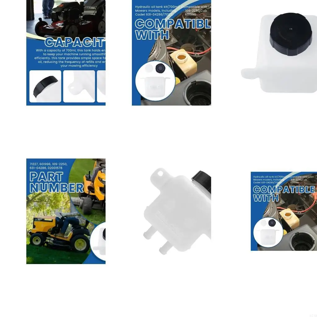 Hydraulics Oil Replacement 71327 For Multiple Model Ride Mowers 700Ml Capacity Hydraulics Fluid 37JD
