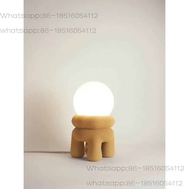 2024 New Bedroom Atmosphere Bedside Table Light Alien Cream Breeze Girl Decorative Sleeping Night Light