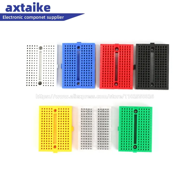 5PCS SYB-170 SYB170 Mini Solderless Prototyp-brotschneidebrett 170 Tie-punkte PCB Test Board DIY Kombination Splice 35*47mm