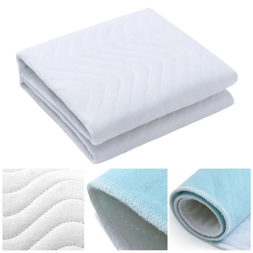 Leak-proof Mattress Protector Reusable Mattress Pad Washable Underpad for Bed Heavy Absorbency Reusable Incontinence for Kids