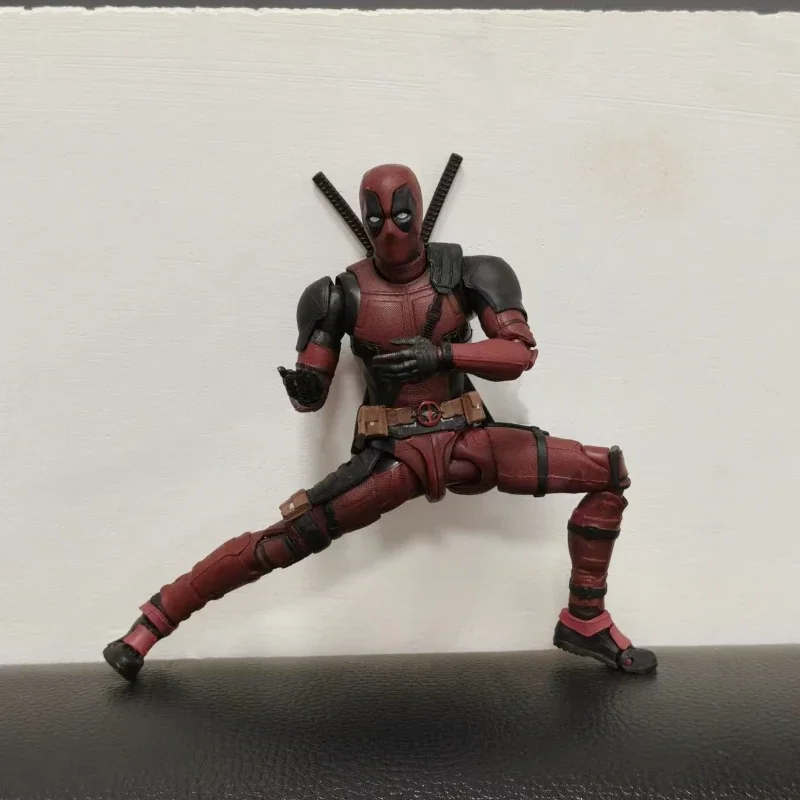 16cm SHF Deadpool 2 Action Figure decorate Superhero Collection Doll Movable Marvel Deadpool Figurine Model Toys Children Gifts