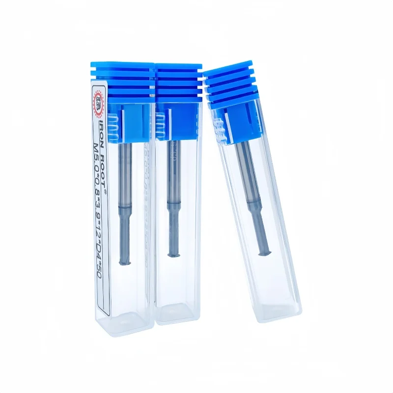 

Однофлейтовая резьбовая мельница с нанопокрытием для тонических инструментов с ЧПУ из титана и нержавеющей стали