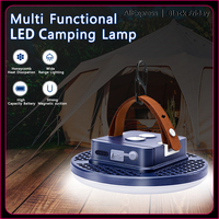 15600 MAH  LED Tent Light Rechargeable Lantern Portable Emergency Night Market Light Outdoor Camping Bulb Lamp Flashlight Home