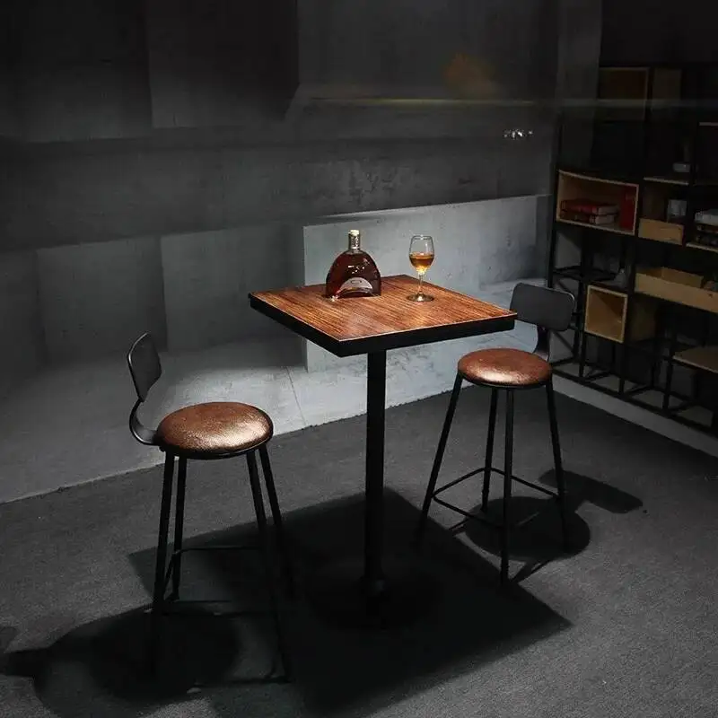 노스탤지어 테이블 액세서리 가구 주방 바 레트로 홈 음료 카운터 하이 노르딕 커피 스탠딩 바라 파라 코치나 메사