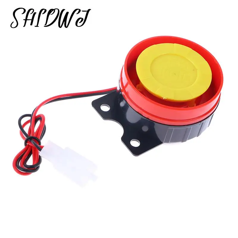 Motorcycle Alarm Speaker 125DB 12V Electric Universal Truck Bicycle Loud Horn Klaxon Motorcycle