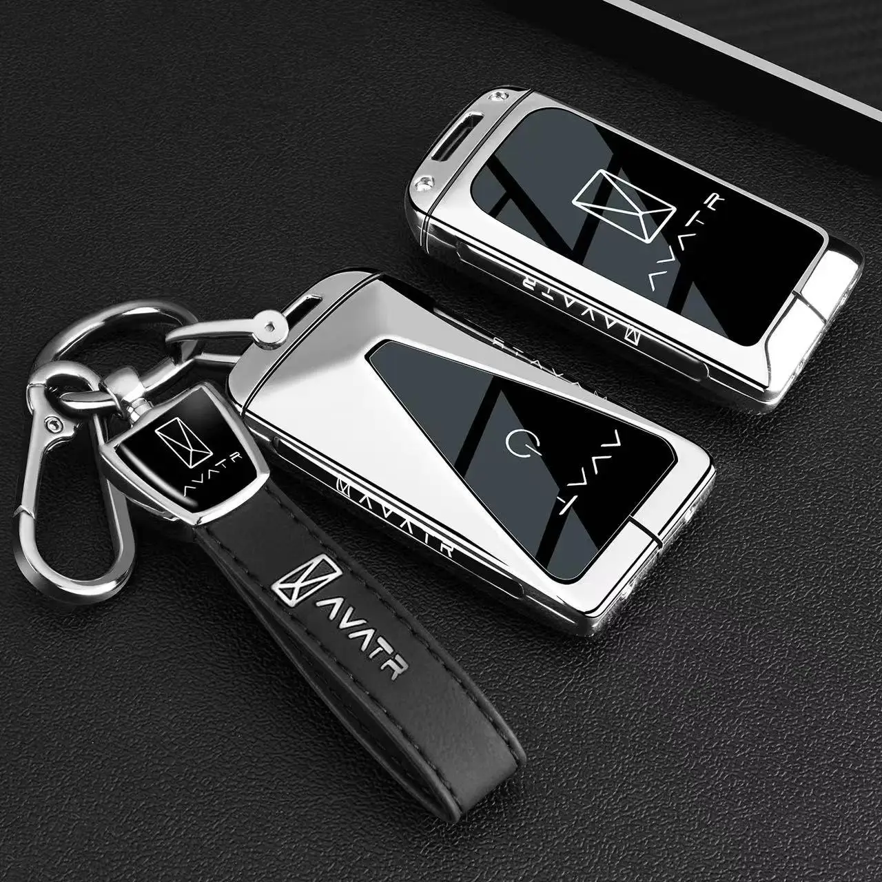 Zinc Alloy Car Key Case Cover Shell Protector Fob Holder for Avatr 06T 07L 06 12 07 11 2026 Accessories Keybag Keychain