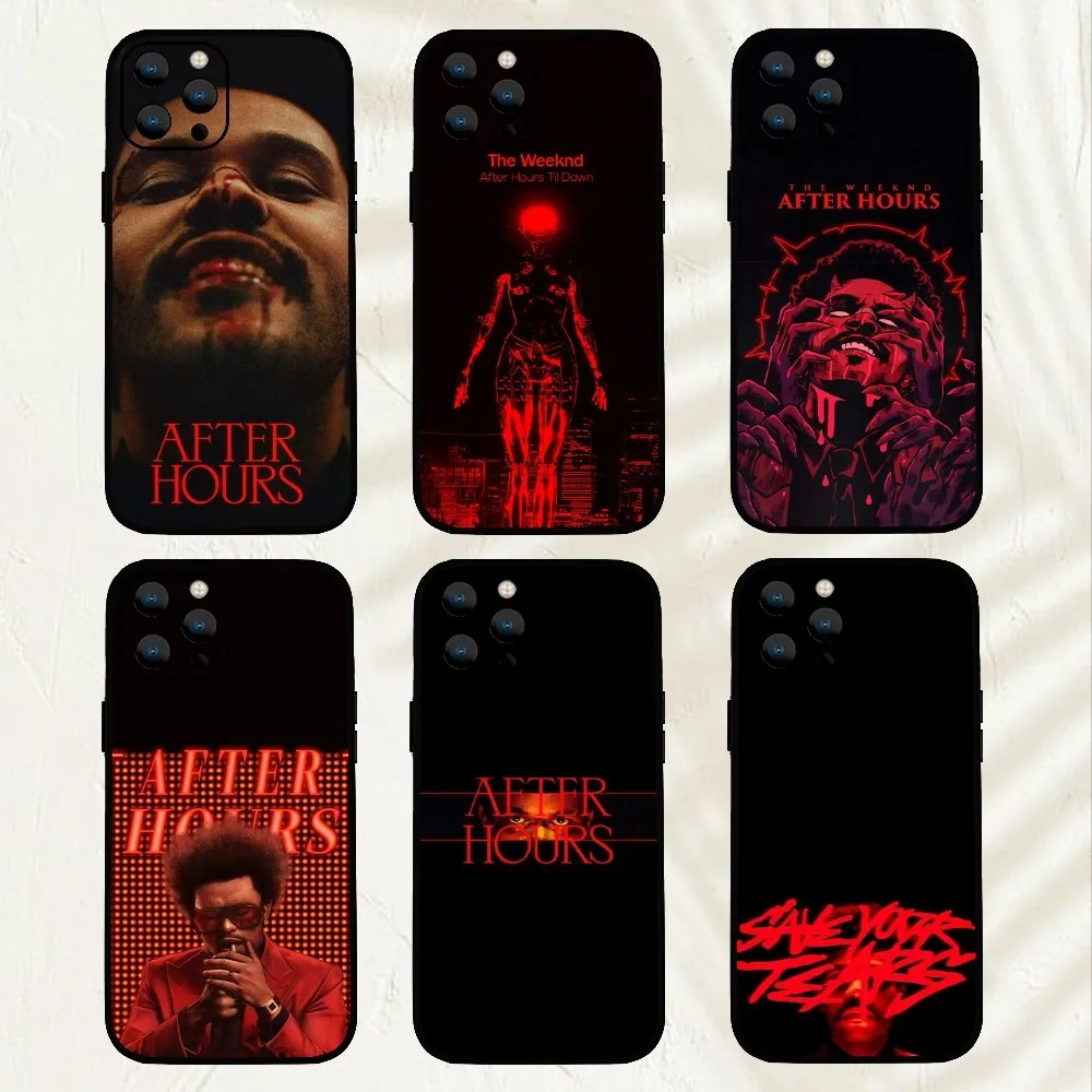 The Weeknd After Hours Singer  Phone Case For iPhone Mini 11 12 13 14 15 Pro XS Max X Plus SE XR Shell