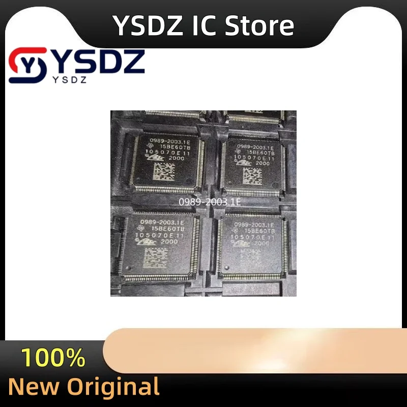 1pcs/lot New Original 0989-2003.1E 0989-2003 QFP-128 105070E11 Chip Use for Automotives ABS In Stock