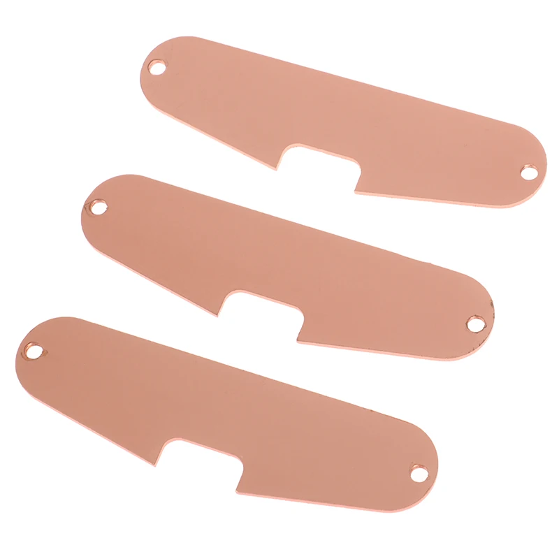 3pcs/pack Copper Single Coil Guitar Pickup Baseplate For ST-Style Guitar Metal Pickup Baseplate Pickup Instrument Parts