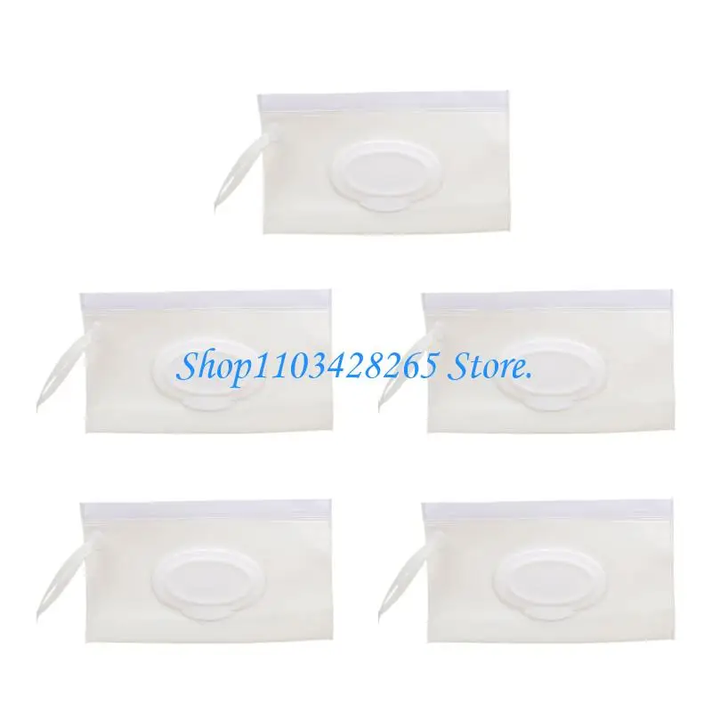 5шт многоразовый держатель EVA Wet Wipes Secute Man Heress Moad для занятий на свежем воздухе и ухода за младенцем G2TE