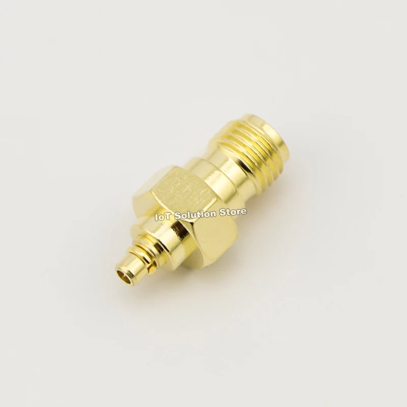 RF Coaxial MMCX to SMA Adapter Connector Converter