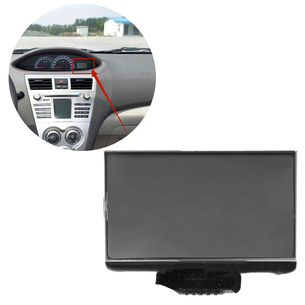 LCD Screen Dashboard Black LCD Capabilities Cluster Dashboard Instrument LCD Screen Replacement Newest For Toyota Vios 2008-2012