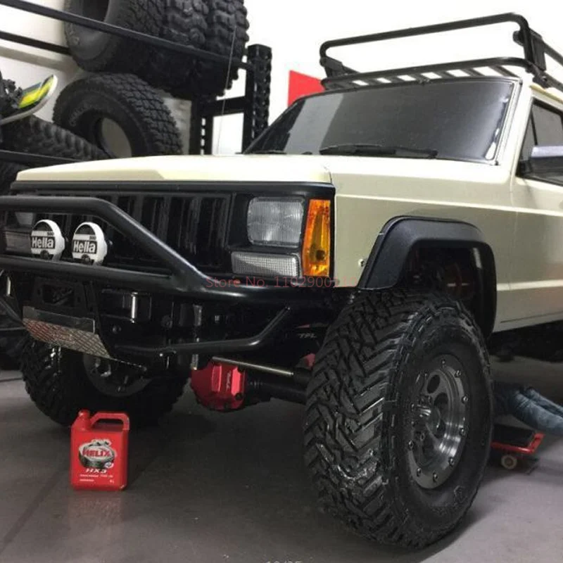 Ajrc Simulation Metal Engine Oil Barrel For 1/10 Rc Crawler Car Trx4 Defender Trx-4 Bronco Rc4wd D90 D110 Axial Scx10 90046 Rr10