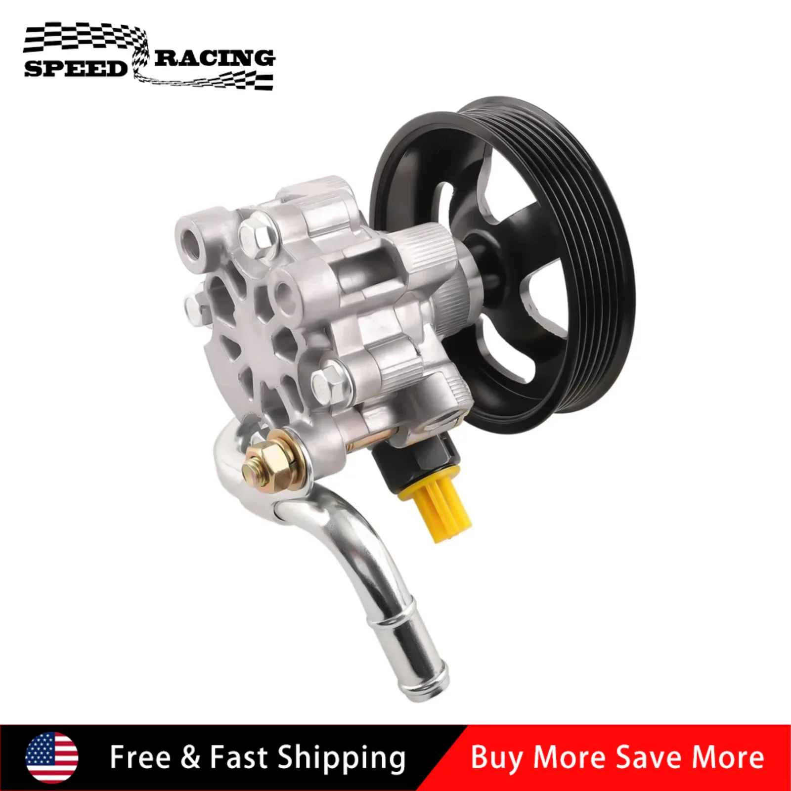 

21-5168 36-215462 44320-02034 94859780 Насос гидроусилителя рулевого управления со шкивом для 1998-2002 Toyota Corolla Chevrolet Prizm Sedan 1.8L