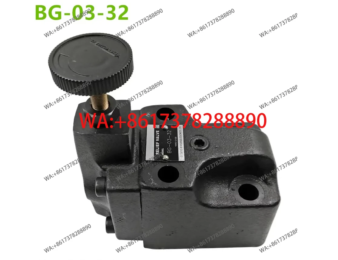 

Oil Research Series Plate Type Pilot Control Relief Valve BG-03/06/10-32 Pressure Control Valve