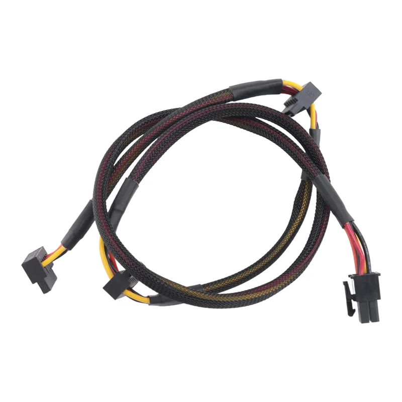 

AEF7-Modular PSU 6Pin To 3-Port SATA Power Cable 18AWG Wire 80Cm For Antec NP TP ECO Series