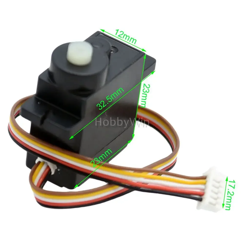 HBX part 24970 Steering Servo 5-wire 9g for HAIBOXING 1/24 RC Model Truck 2098B free