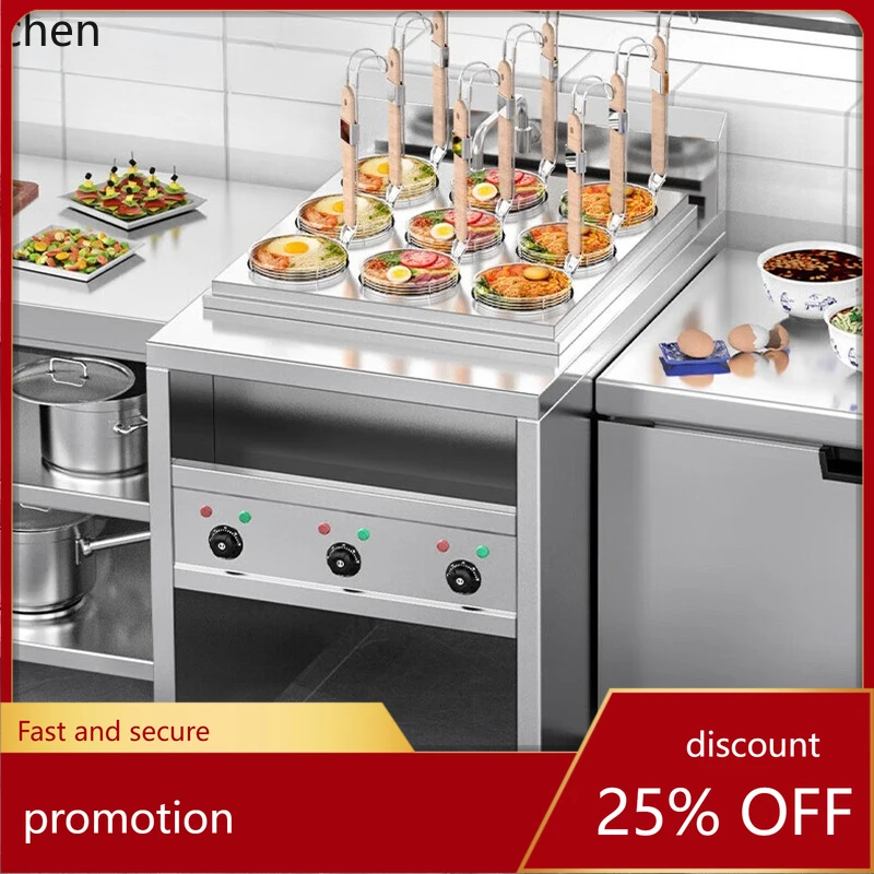 

HXL Noodle Cooker Stainless Steel Spicy Hot Pot Insulated Heating Oden Electric Cooker