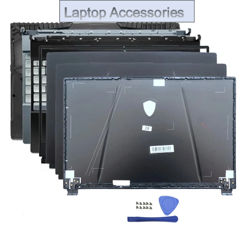 

Laptop Case For MSI GE65 GL65 GP65 MS-16U1 16U2 16U3 Notebook LCD Back Cover Front Frame Hinge Palmrest Bottom Accessories