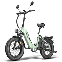 FAFREES FF20 Polar Electric Bike 45km/h 48V 24Ah/26.8Ah Dual Batteries Electric Bicycle 500W Brushless Motor Folding City E-bike