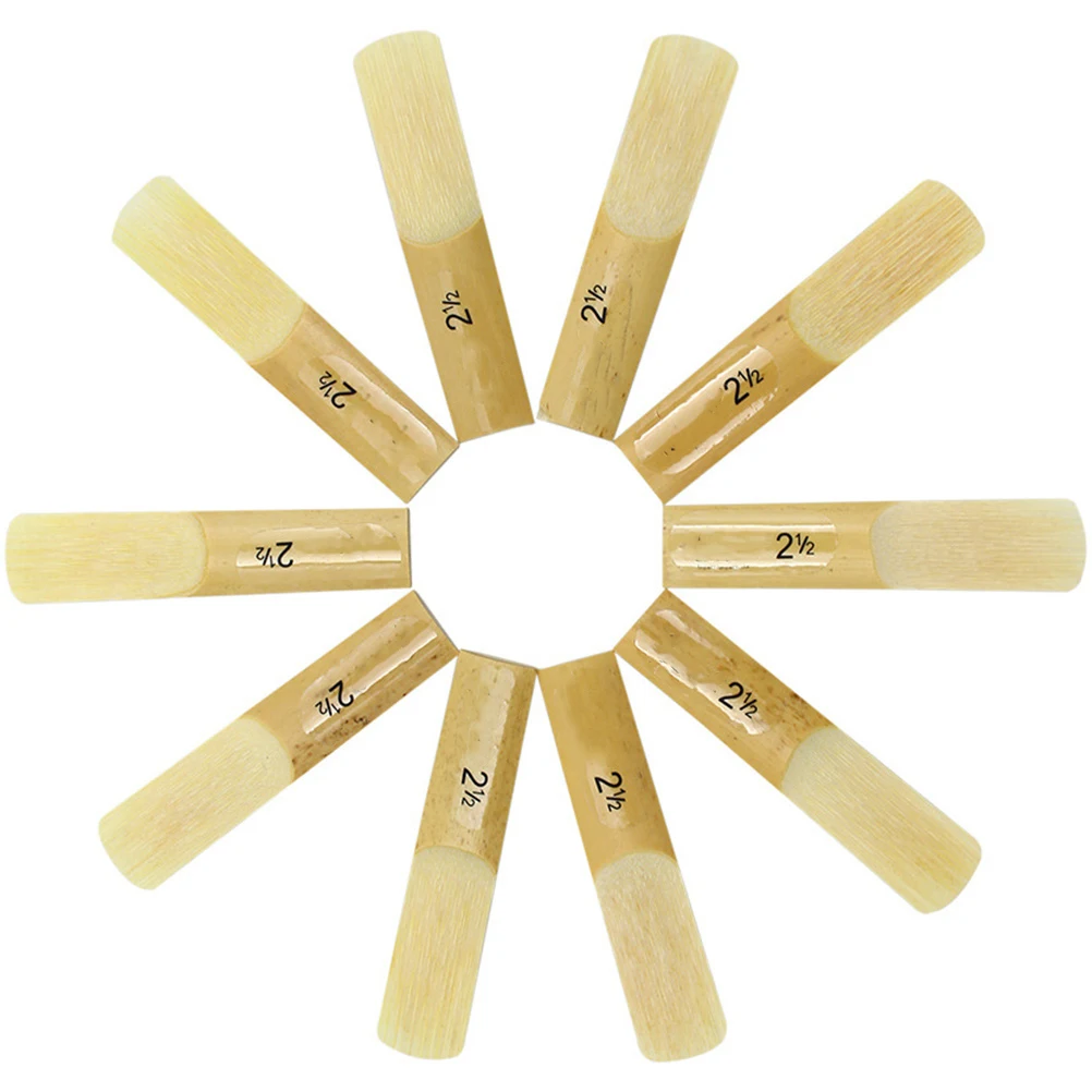 

10pcs Clarinet Saxophone Supplies Compact Tool Accessory Durable Fine Workmanship Lightweight Professional Tone Vibration