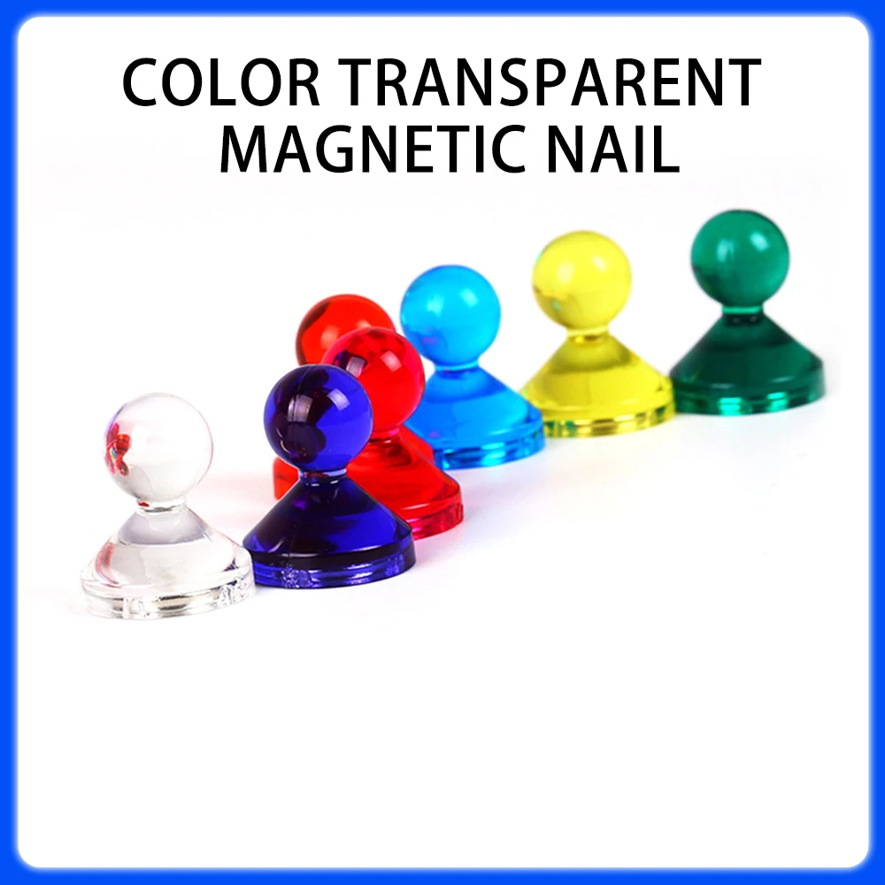 Colorful Magentic Pushpins Whiteboard Magnets Mini Map Magnets Strong Magnetic Refrigerator Magnet Office Supplies