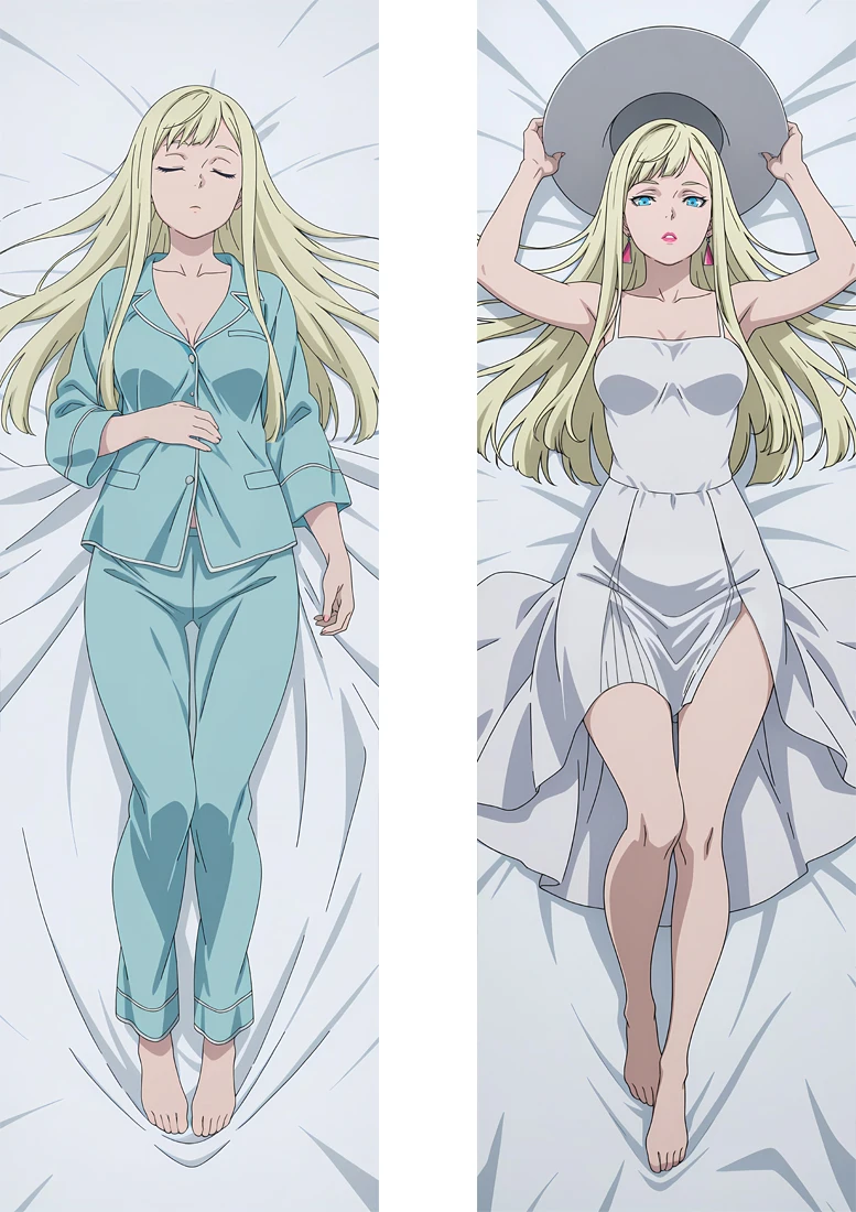 GIGI ANDALUCIA Large Dakimakura Cover Anime Long Life Size Equal Body Pillow Case Customized Printed Waifu Gift