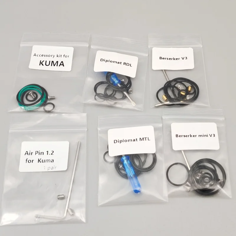 

High-Temperature Resistant Silicone O-Ring for ZEUS X MESH Merlin Mini Ripley Moka Berserker mini v3 Diplomat MTL RDL Accessory