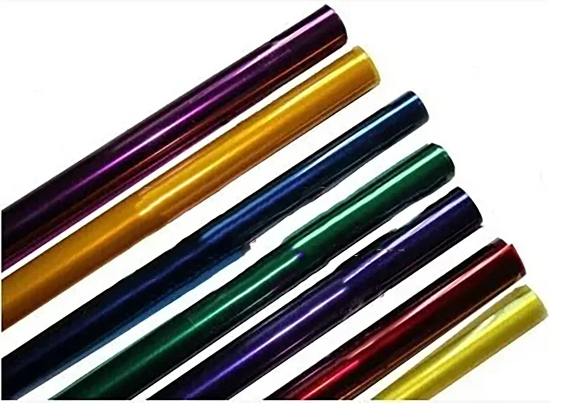 5Meters/Lot Tranparent Colors Hot Shrink Covering Film For RC Airplane Models DIY High Quality Factory Price FT02