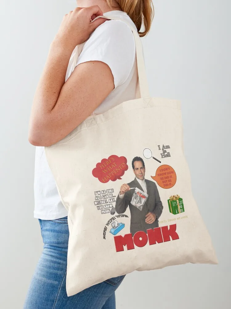 

Сумка-шоппер с цитатами о монахах, экологичная, большая, женская, складная, на заказ