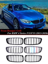 BMW 앞 범퍼 아래 탄소 그릴, M4 그릴, 페이스 리프트, 4 시리즈 F32 F33 F36 F80 F82 F83 2013-2020 430i 435i 440i 액세서리