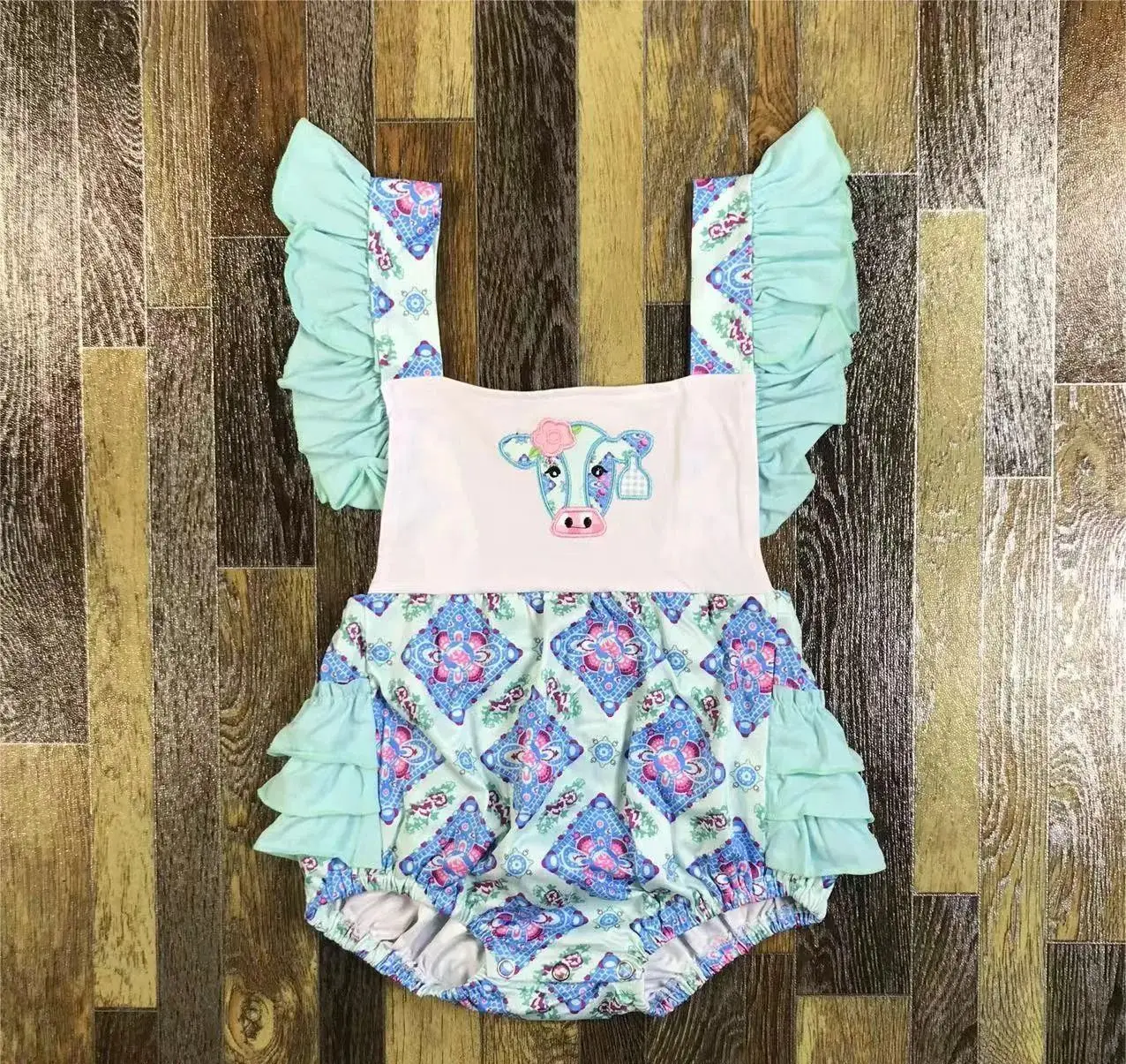 Children's Romper Watermelon Butterfly Swimming Triangle Crawling 0-2 Years Baby Girl Jumpsuit