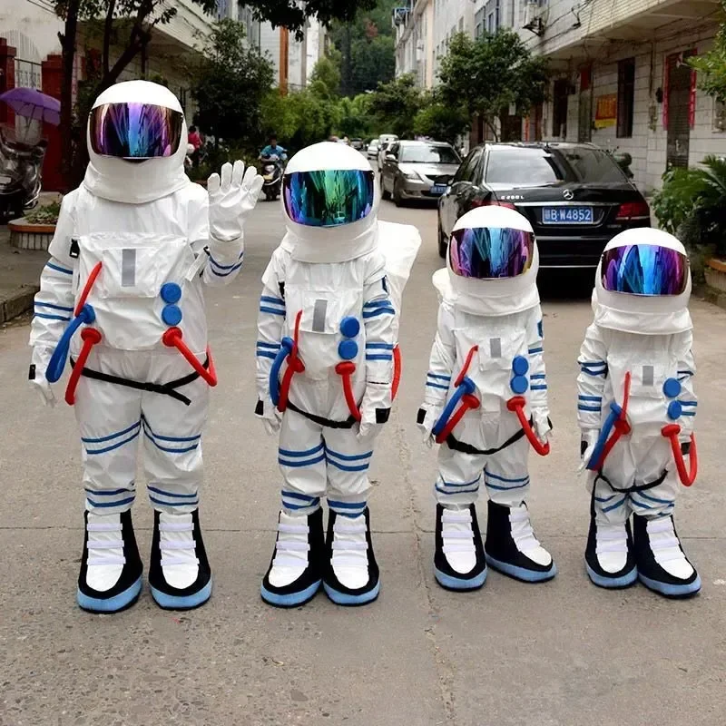 Costume de cosplay astronsomspaceman, imbibé d'espace aérospatial, costume de mascotte, cérémonie publicitaire, robe de paupières, fête d'animaux, performance de carnaval