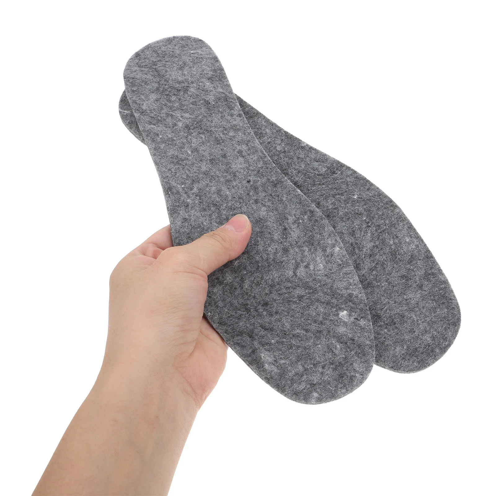 1 زوج ورأى الصوف النعال كوتابل التشذيب لينة تنفس إدراج حذاء دافئ للرجال النساء الشتاء الراحة التحجيم S استبدال