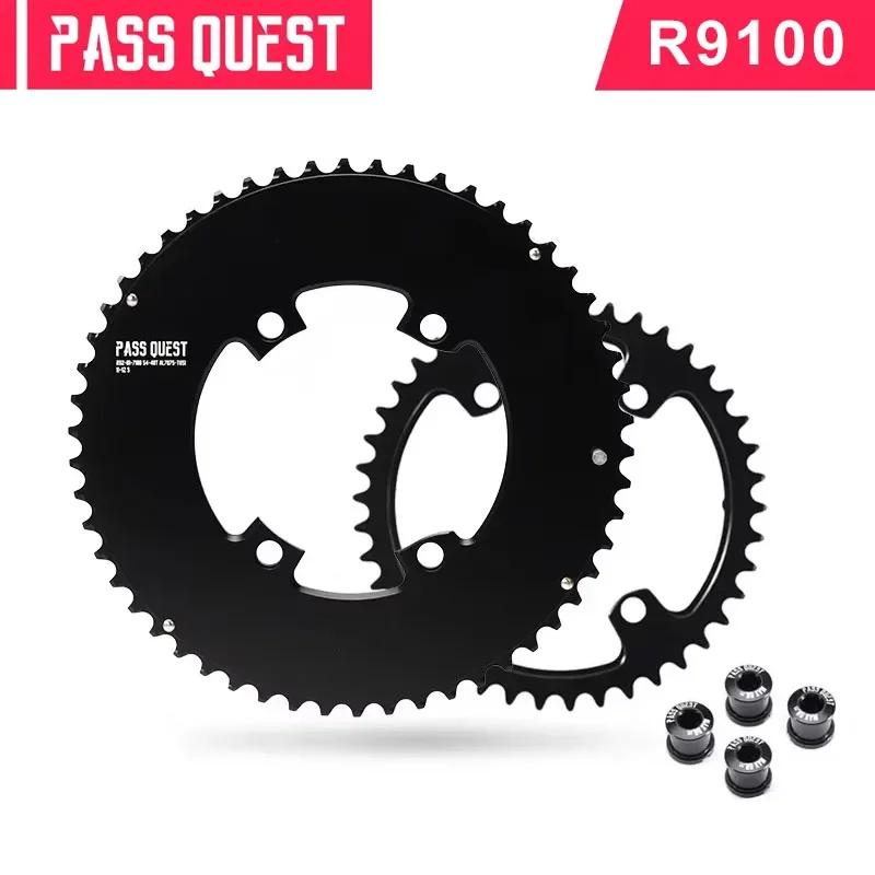 

PASS QUEST R110BCD for R9100 2X Sprocket AERO ROAD Bike Gravel Bike Chainwheel Cycling Accessorie