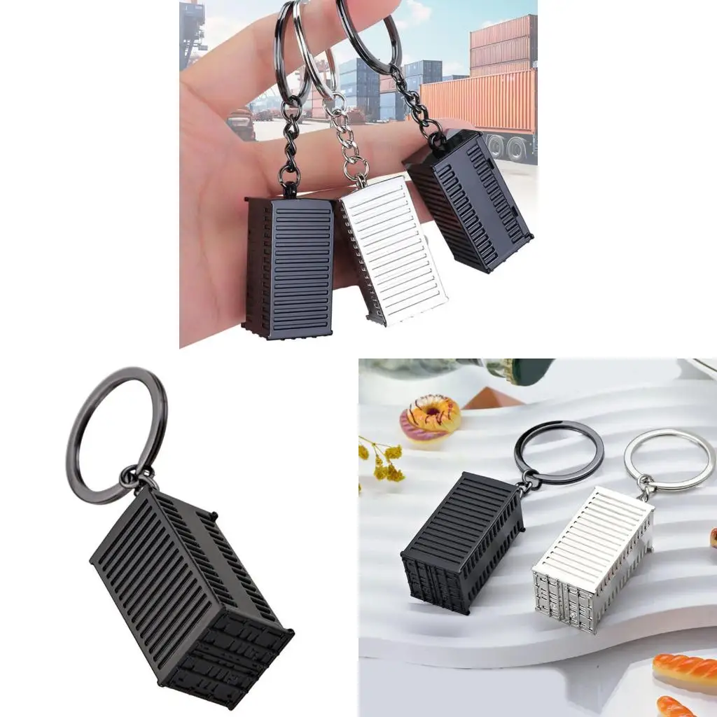 Replicas Shipping Container Ring Lightweight Metal Design Practical Organizers