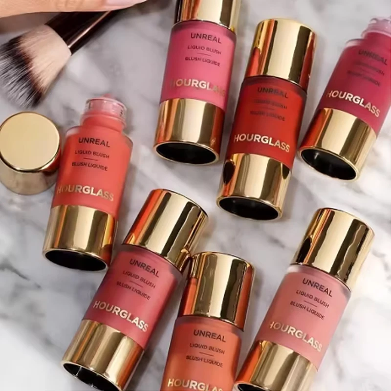 Hourglass Lasting Natural Liquid Blush 6 Colors Multifunctional Rouge Stick SCENE MOMENT Vision Unreal Liquid Blush Cosmetics