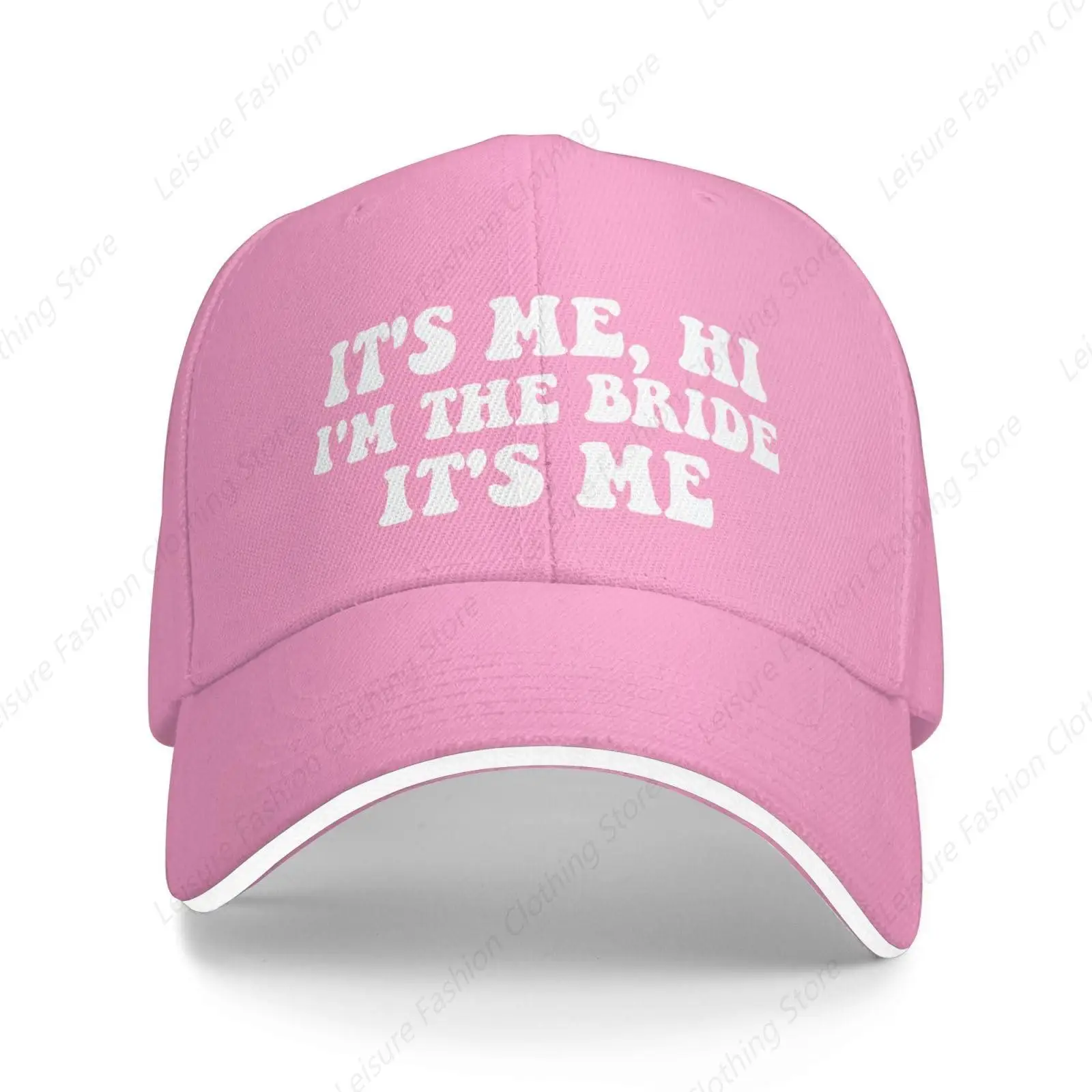 Its Me Hi I’M The Bride Its Me Apparel Happy Valentine Baseball Cap Retro Adjustable Dad Hats Gift For Men Women