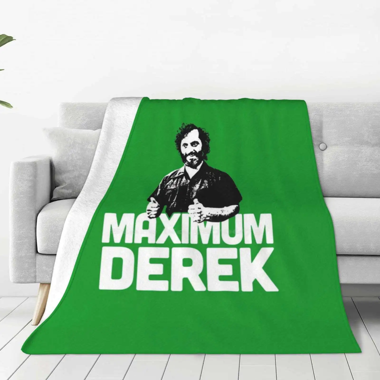 Derek! Low Price New Print Novelty Fashion Soft Warm Blanket The Good Place Nbc Jason Mantzoukas Derek Janet Chidi Eleanor