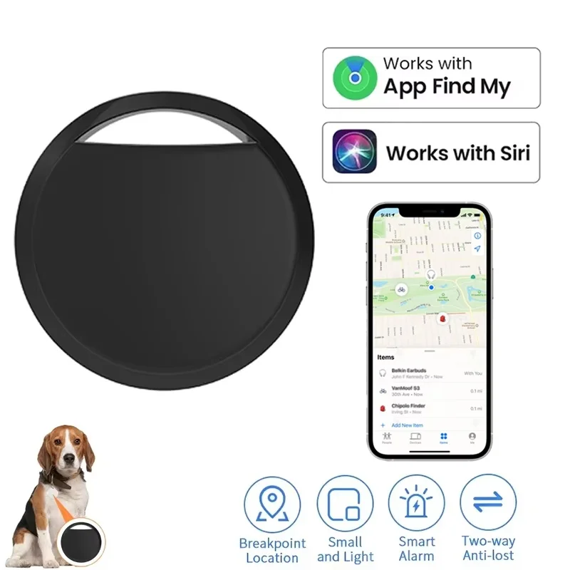 

For Apple Find My Mini Bluetooth GPS Tracker Anti-lose Reminder Device Key Finder Pet Dog Kid Bag Wallet Car Locator Smart Tag