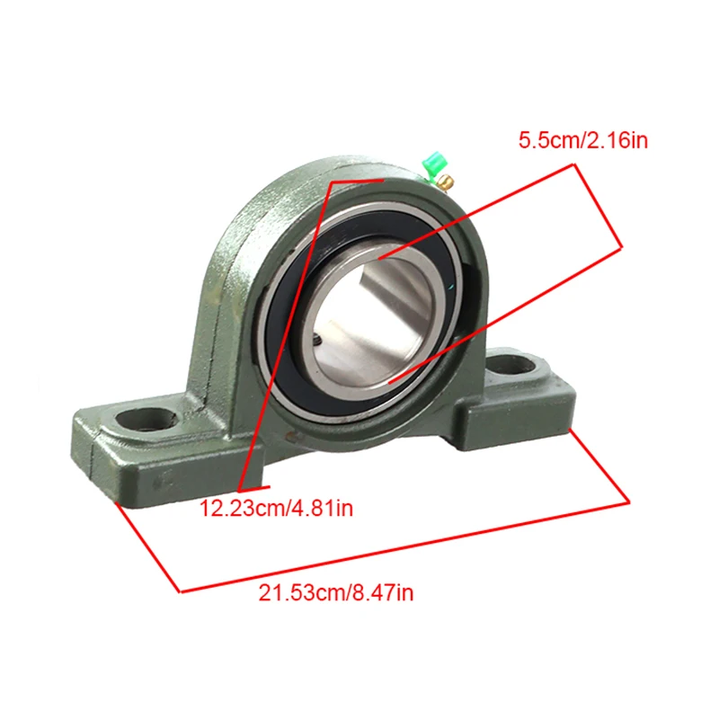 UCP211 cuscinetti a sfera plug-in sedili per cuscinetti sedili per cuscinetti sferici set completi di cuscinetti