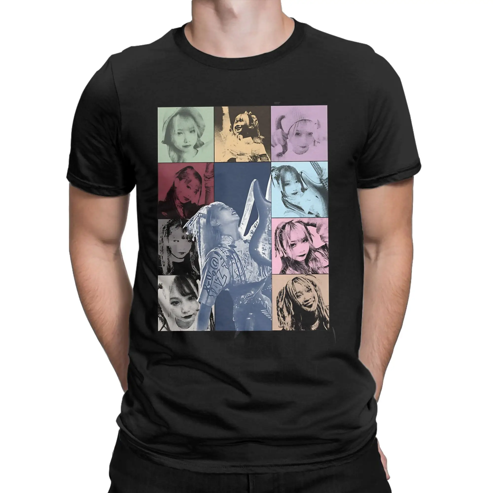 HANABIE HETTSU Classic Novelty 100% Cotton T-Shirt Hanabie Tops Tees For Men