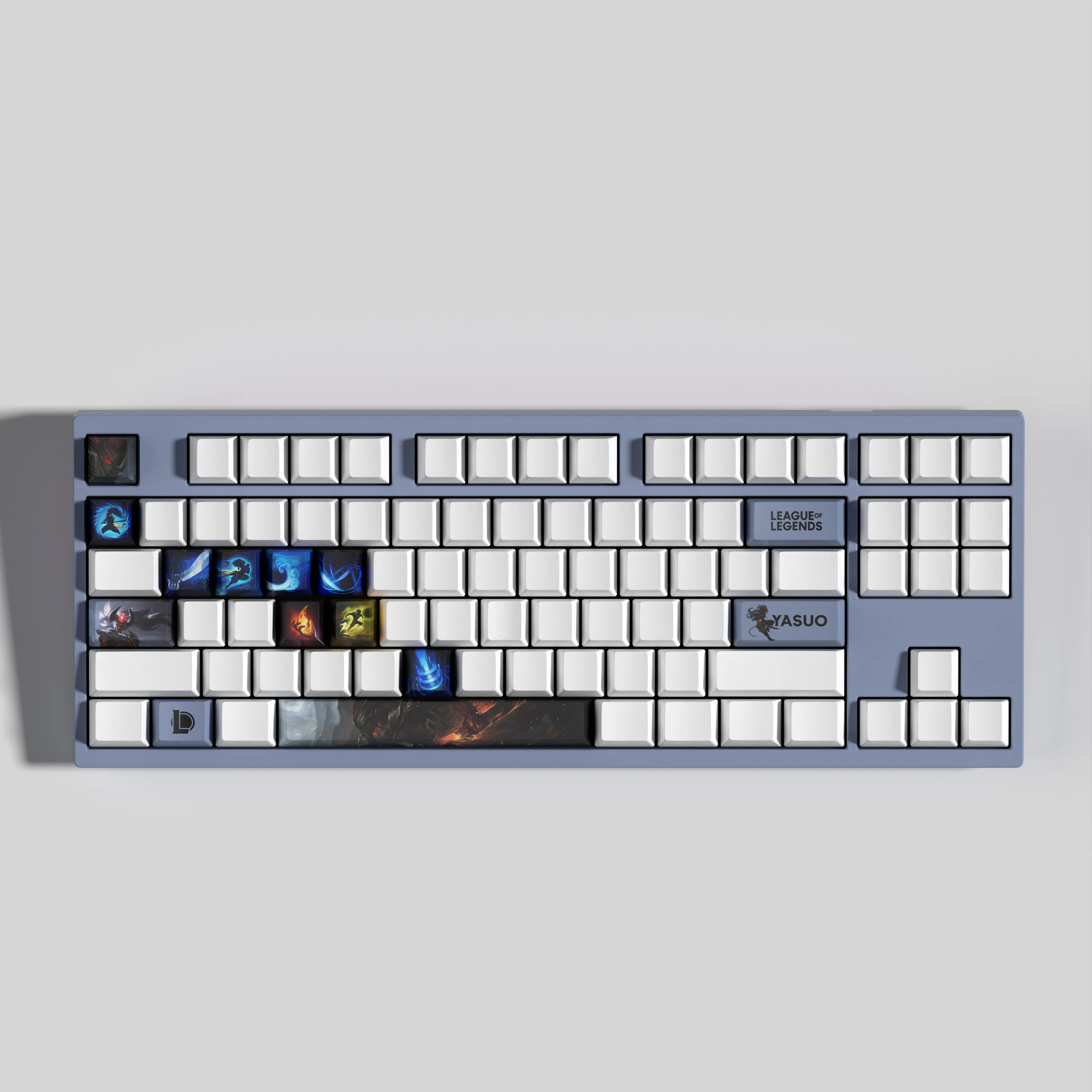 YASUO KEYCAPS New design League of Legends keycaps14KEYCAPS  OEM Profile Keycaps for mechanical keyboard