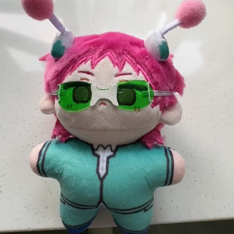Saiki Kusuo Plüschpuppen-Anhänger, 12 cm, Mini-Soft, die katastrophalen Abenteuer von Saiki K, Plüschtiere, Schlüsselanhänger, Taschenanhänger, WEIHNACHTEN-Geschenk
