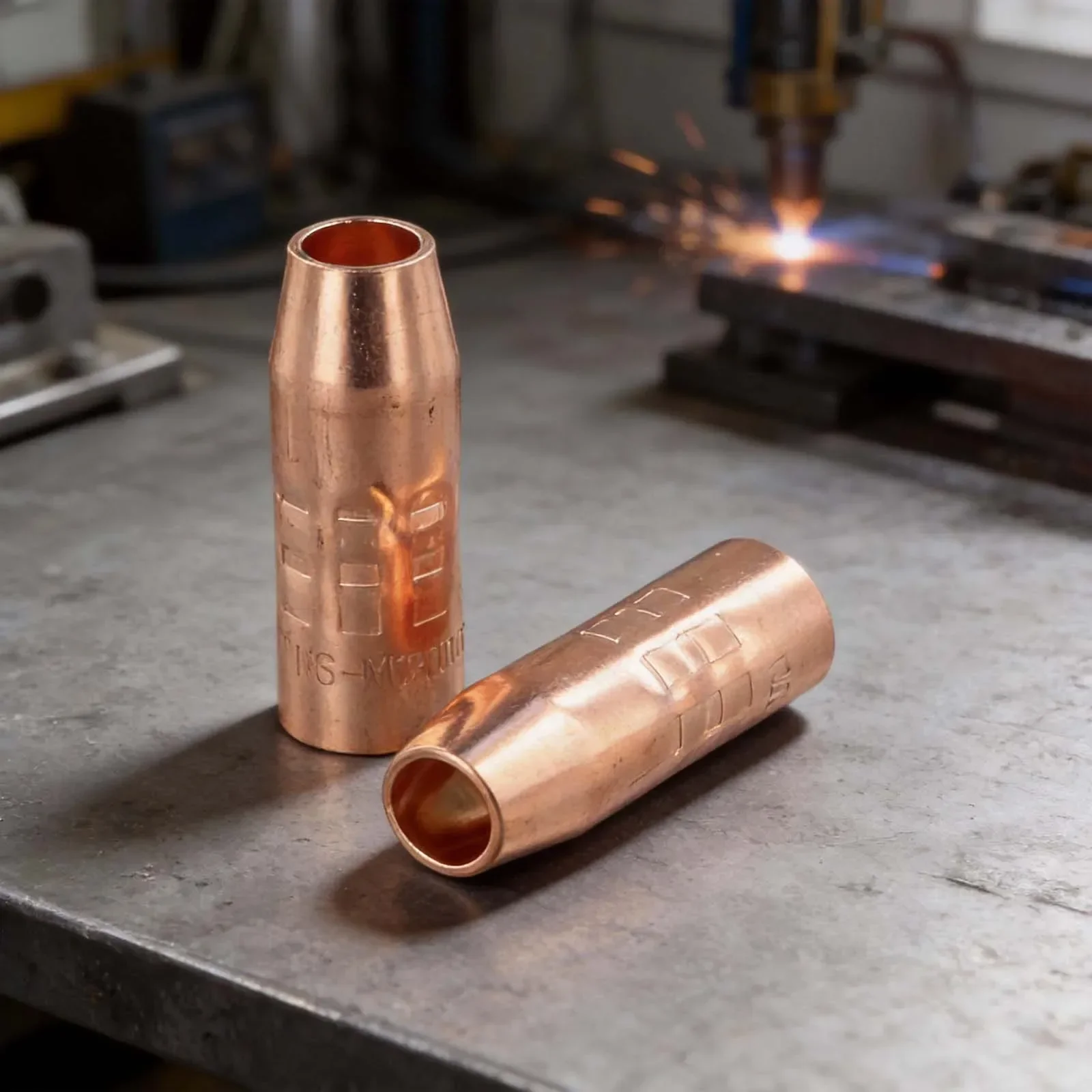 

Медное сопло 1,2 дюйма для ремонтных работ, совместимое со сварочными аппаратами MDX, отличная производительность при сварке