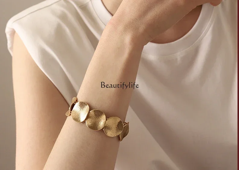 High-Grade Bracelet Special-Interest Design Temperament Entry Lux European and American Fashion Normcore Style Bracelet