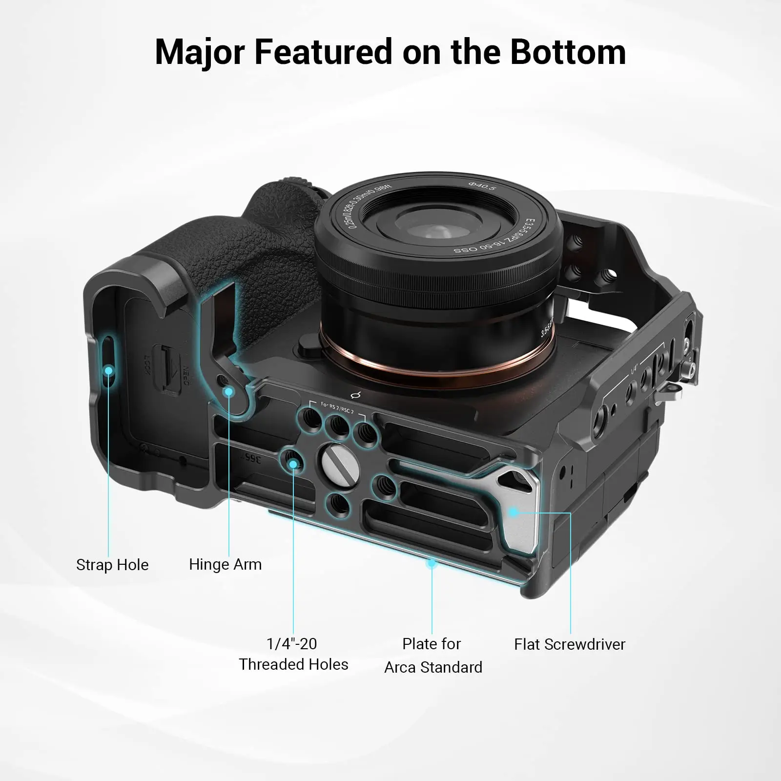 SmallRig Alpha7 V ケージキット ソニー A7 IV A7m4 カメラケージリグ 