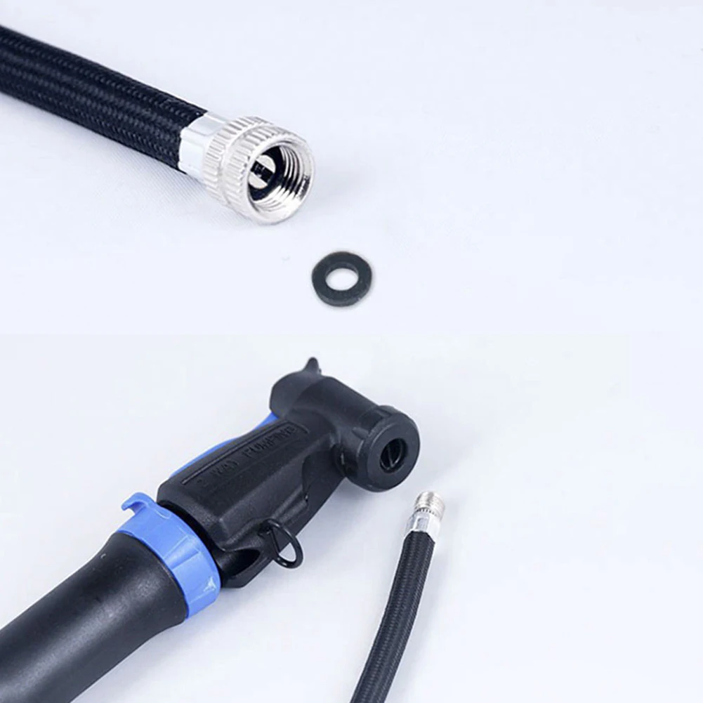 Bike Bicycle Motorcycle Car Tyre Inflator Hose Air Pump Extension Tube Adapter Air Tyre Tire Chuck Inflator Hose Pump Extension