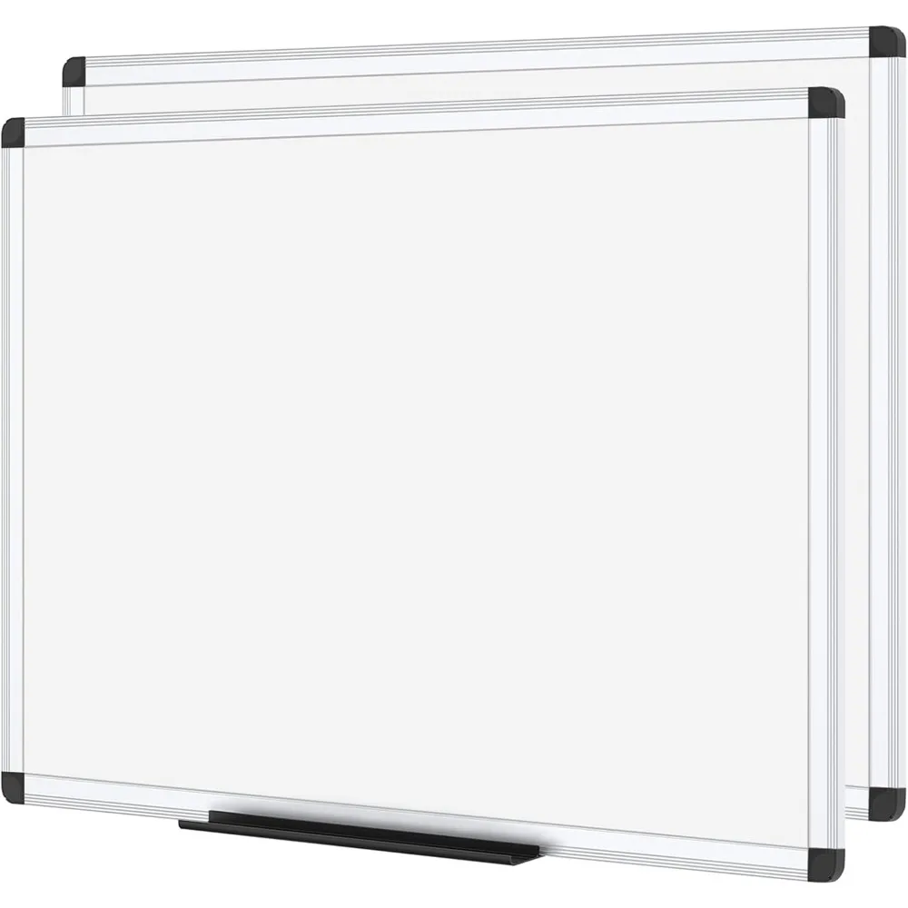 

Магнитная доска для сухого стирания 48x36 дюймов, большая, настенная, для офиса, школы, дома