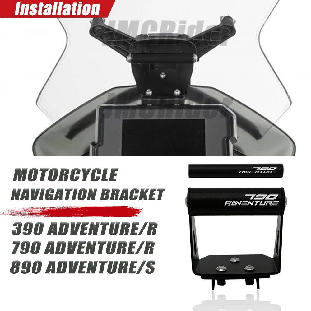 2021 For KTM 790ADV 390ADV 390 790 890 ADV R Adventure Accessories Phone Holder Mount Navigation Bracket GPS Smartphone Holder